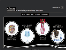 Tablet Screenshot of candleimpressions.com.mx